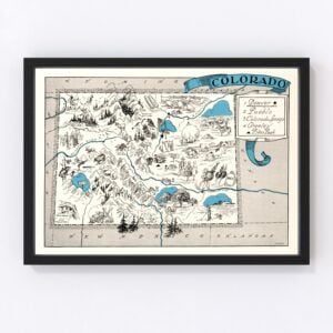Colorado Map 1931