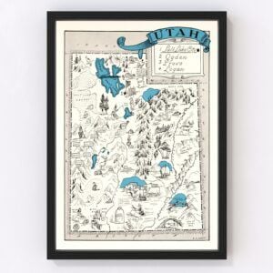 Utah Map 1931