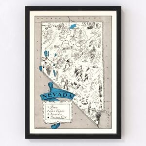 Nevada Map 1931
