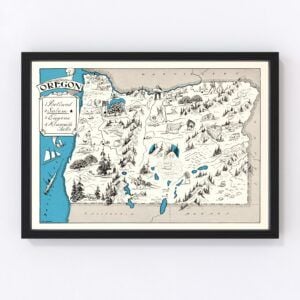 Oregon Map 1931