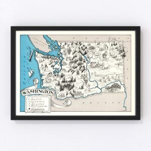 Washington Map 1931