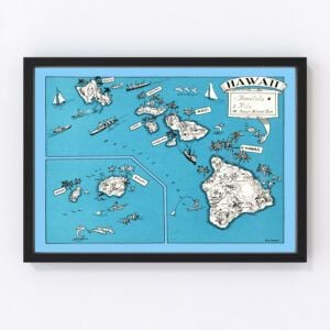 Hawaii Map 1931