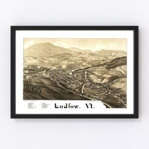 Ludlow Map 1885