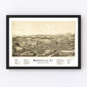 Morrisville Map 1889