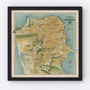 San Francisco Map 1915
