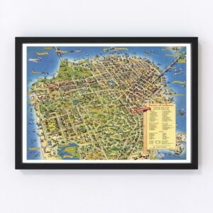 San Francisco Map 1952