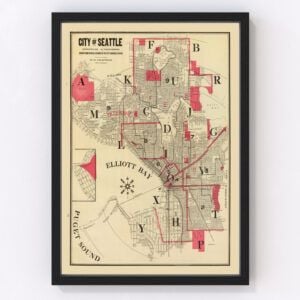 Seattle Map 1909