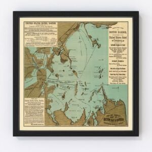 Boston Map 1884