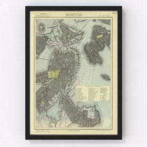 Boston Map 1883