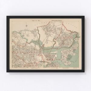 Boston Map 1891