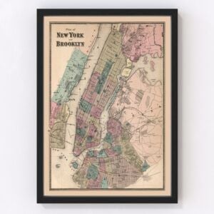 Brooklyn Map 1867