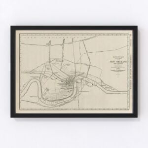 New Orleans Map 1924