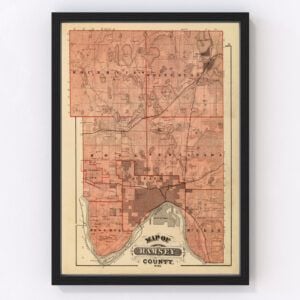 Ramsey County Map 1874