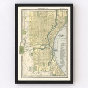 Milwaukee Map 1891
