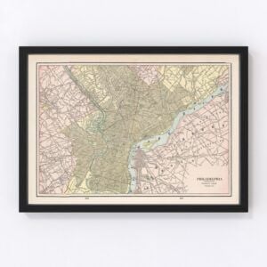 Philadelphia Map 1901