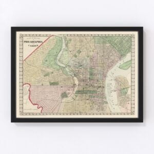 Philadelphia Map 1874