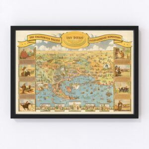 San Diego Map 1935