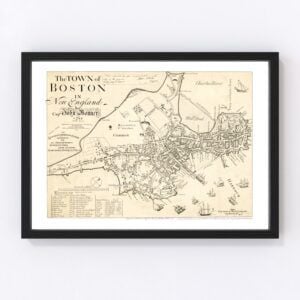 Boston Map 1835