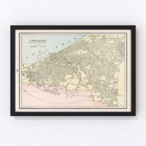 Cleveland Map 1901