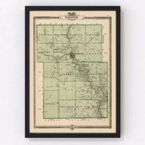 Webster County Map 1875