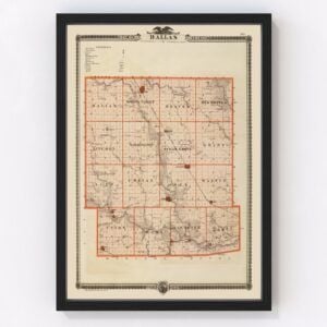 Dallas County Map 1875