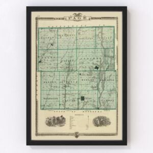 Page County Map 1875