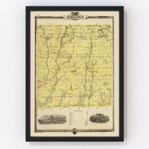 Ringgold County Map 1875