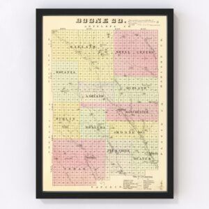 Boone County Map 1885