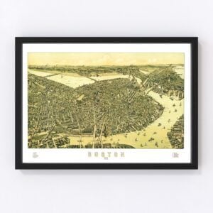 Boston Map 1899