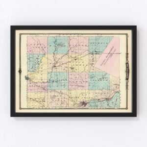 Outagamie County Map 1878