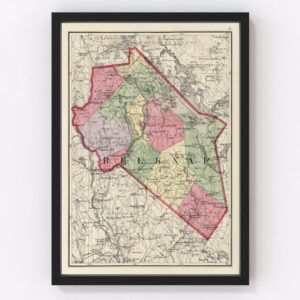 Belknap County Map 1877
