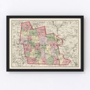 Hillsborough County Map 1877