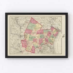 Rockingham County Map 1877