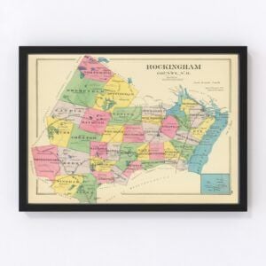 Rockingham County Map 1892