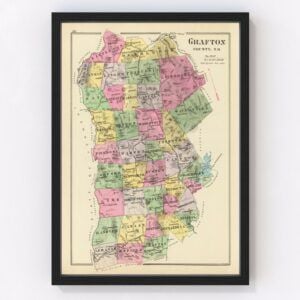 Grafton County Map 1892