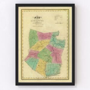 Schoharie County Map 1829