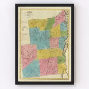 Essex County Map 1829