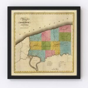 Niagara County Map 1829