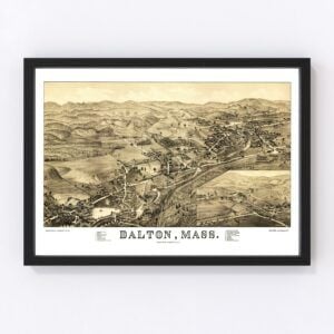 Dalton Map 1884