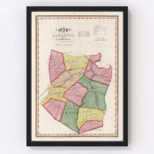 Schoharie County Map 1839
