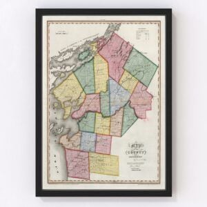 Jefferson County Map 1840