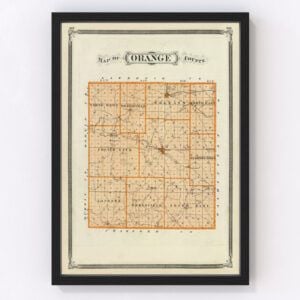 Orange County Map 1876