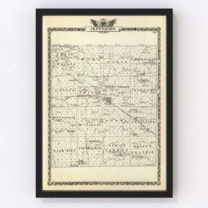 Jefferson County Map 1876