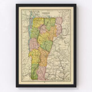 Vermont Map 1909