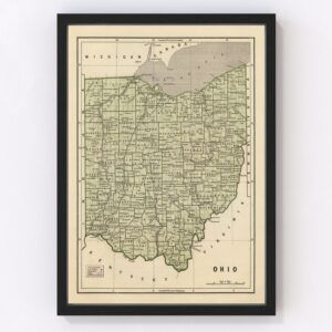 Ohio Map 1842