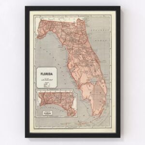 Florida Map 1842