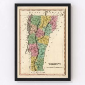Vermont Map 1824
