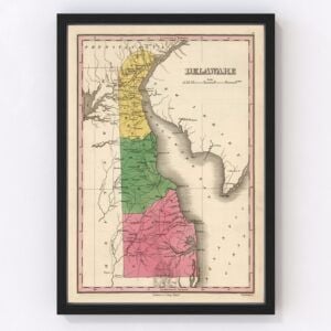 Delaware Map 1824