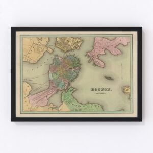 Boston Map 1838