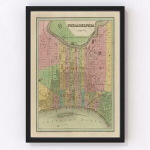 Philadelphia Map 1838